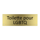 Toilette pour LGBTQ