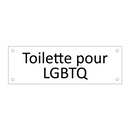 Toilette pour LGBTQ