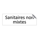 Sanitaires non mixtes