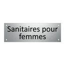 Sanitaires pour femmes