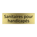 Sanitaires pour handicapés
