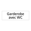 Garderobe avec WC