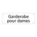 Garderobe pour dames
