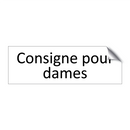 Consigne pour dames