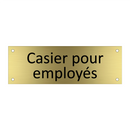 Casier pour employés