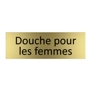 Douche pour les femmes