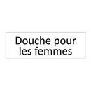 Douche pour les femmes