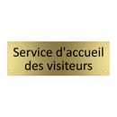 Service d'accueil des visiteurs