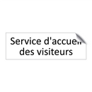 Service d'accueil des visiteurs
