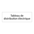 Tableau de distribution électrique
