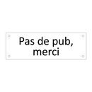 Pas de pub, merci