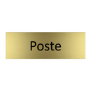 Poste
