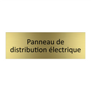 Panneau de distribution électrique