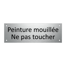 Peinture mouillée Ne pas toucher