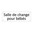 Salle de change pour bébés