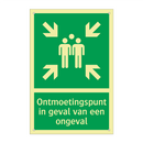 Ontmoetingspunt in geval van een ongeval & Ontmoetingspunt in geval van een ongeval