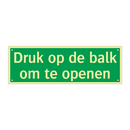 Druk op de balk om te openen & Druk op de balk om te openen & Druk op de balk om te openen
