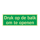Druk op de balk om te openen & Druk op de balk om te openen & Druk op de balk om te openen