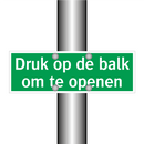 Druk op de balk om te openen & Druk op de balk om te openen & Druk op de balk om te openen