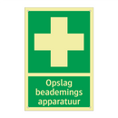 Opslag beademings apparatuur & Opslag beademings apparatuur & Opslag beademings apparatuur