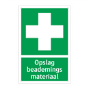 Opslag beademings materiaal & Opslag beademings materiaal & Opslag beademings materiaal
