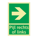 Pijl rechts of links & Pijl rechts of links & Pijl rechts of links & Pijl rechts of links
