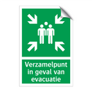 Verzamelpunt in geval van evacuatie & Verzamelpunt in geval van evacuatie