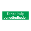 Eerste hulp benodigdheden & Eerste hulp benodigdheden & Eerste hulp benodigdheden