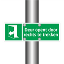 Deur opent door rechts te trekken & Deur opent door rechts te trekken