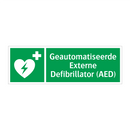 Geautomatiseerde Externe Defibrillator (AED) & Geautomatiseerde Externe Defibrillator (AED)