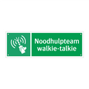 Noodhulpteam walkie-talkie & Noodhulpteam walkie-talkie & Noodhulpteam walkie-talkie