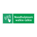 Noodhulpteam walkie-talkie & Noodhulpteam walkie-talkie & Noodhulpteam walkie-talkie