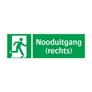 Nooduitgang (rechts) & Nooduitgang (rechts) & Nooduitgang (rechts) & Nooduitgang (rechts)
