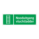 Nooduitgang vluchtladder & Nooduitgang vluchtladder & Nooduitgang vluchtladder