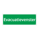 Evacuatievenster & Evacuatievenster & Evacuatievenster & Evacuatievenster & Evacuatievenster