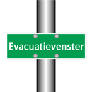 Evacuatievenster & Evacuatievenster & Evacuatievenster