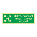 Ontmoetingspunt in geval van een ongeval & Ontmoetingspunt in geval van een ongeval