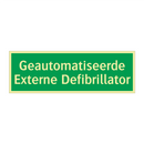 Geautomatiseerde Externe Defibrillator & Geautomatiseerde Externe Defibrillator