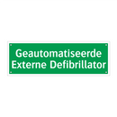 Geautomatiseerde Externe Defibrillator & Geautomatiseerde Externe Defibrillator