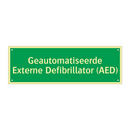 Geautomatiseerde Externe Defibrillator (AED) & Geautomatiseerde Externe Defibrillator (AED)