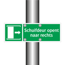 Schuifdeur opent naar rechts & Schuifdeur opent naar rechts & Schuifdeur opent naar rechts