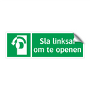 Sla linksaf om te openen & Sla linksaf om te openen & Sla linksaf om te openen