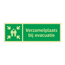 Verzamelplaats bij evacuatie & Verzamelplaats bij evacuatie & Verzamelplaats bij evacuatie