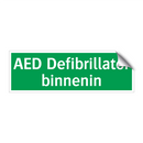 AED Defibrillator binnenin & AED Defibrillator binnenin & AED Defibrillator binnenin