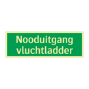 Nooduitgang vluchtladder & Nooduitgang vluchtladder & Nooduitgang vluchtladder