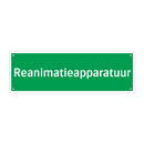 Reanimatieapparatuur & Reanimatieapparatuur & Reanimatieapparatuur & Reanimatieapparatuur