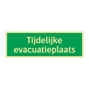 Tijdelijke evacuatieplaats & Tijdelijke evacuatieplaats & Tijdelijke evacuatieplaats