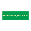 Waterreddingsmiddelen & Waterreddingsmiddelen & Waterreddingsmiddelen & Waterreddingsmiddelen