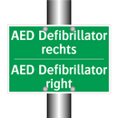 AED Defibrillator rechts - AED Defibrillator right