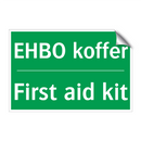 EHBO koffer - First aid kit & EHBO koffer - First aid kit & EHBO koffer - First aid kit